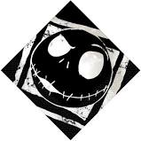 Jack Skellington Beverage Napkins