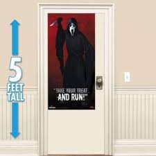 Ghost Face Door Cover