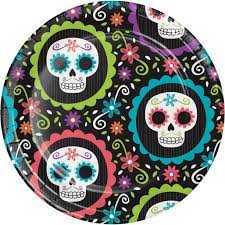 Day of the Dead Plates