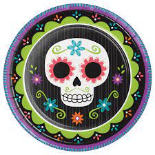 Day of the Dead Plates