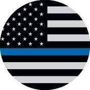 THIN BLUE LINE 18" MYLAR