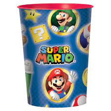 Super Mario Plastic Party Cup