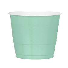 Cool Mint 9oz. Plastic Cups