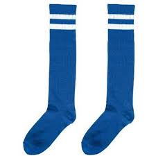 Blue Knee High Socks