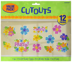 Luau Value Pack Cutouts