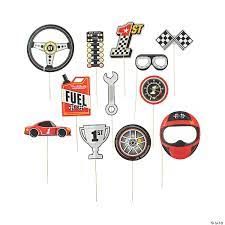 Race Car Photo Props Set