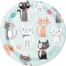 CAT PARTY - CAKE PLATES