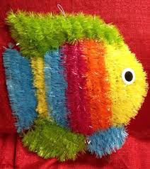 Tinsel Colored Fish