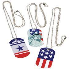 PATRIOTIC DOG TAGS