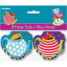 Tea Party Notepads