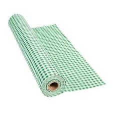 Green Gingham Tableroll