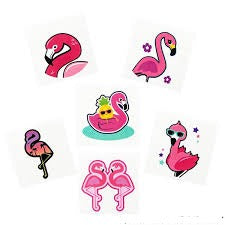 2" Flamingo Tattoos