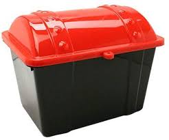 Plastic Treasure Chest