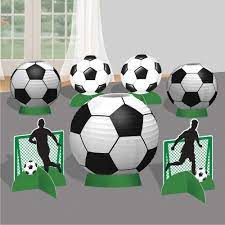 Soccer Table Centerpiece Kit
