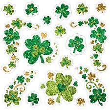 SHAMROCK BODY JEWLERY STICKERS