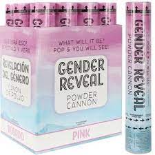 PINK GENDER REVEAL POWDER CANNON