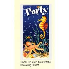 Sea Life Party Door Cover