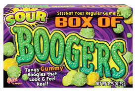 SOUR BOX OF BOOGERS