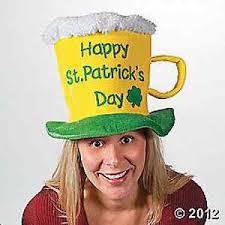 St. Patrick's Day Beer Mug Hat