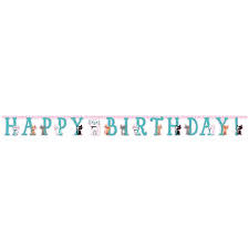 Purr-fect Cat Party Jointed Letter Banner