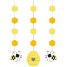 BEE HANGING DECORATIONS
