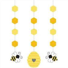 BEE HANGING DECORATIONS