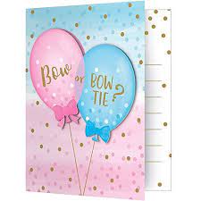 GENDER REVEAL INVITATIONS