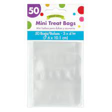 MINI CLEAR TREAT BAGS