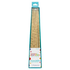 Gold Tall Candles