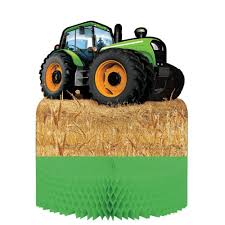 Tractor Time Centerpiece