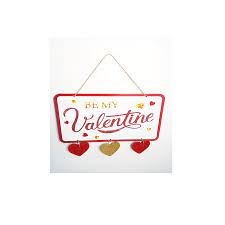 VALENTINES DAY SIGN WITH DANGLES