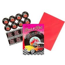 Classic 50's Invitations
