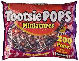 Miniature Tootsie Roll Pops