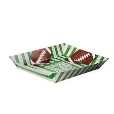 Game Day Football Paper Snack Tray