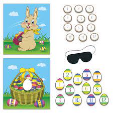 PIN THE TAIL/EGG EASTER GAMES