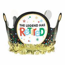 LEGEND HAS RETIRED CROWN