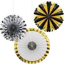 Metallic Paper Fans