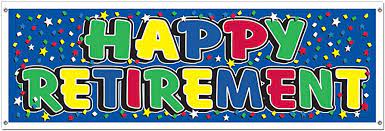 HAPPY RETIREMENT BANNER