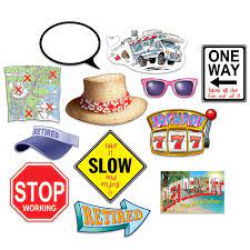 RETIREMENT PHOTO FUN SIGNS