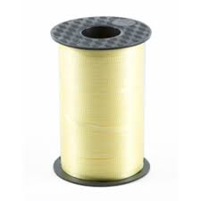 Yellow Curling Ribbon