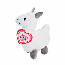 Valentine Llama Plush