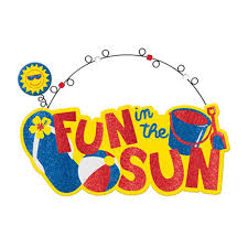 Wooden Fun In The Sun Sign