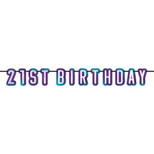 21st Birthday Banner
