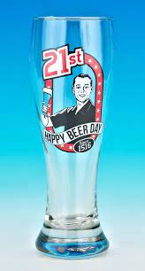 21ST BEER DAY - BEER GLASS