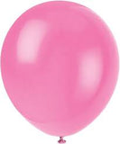 12" LATEX BALLOONS 10 COUNT 17+ COLORS