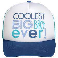 COOLEST BIG BRO EVER BASEBALL CAP
