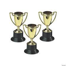 4" GOLD TROPHIES