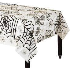 Clear Spider Web Plastic Tablecover