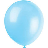 12" LATEX BALLOONS 10 COUNT 17+ COLORS