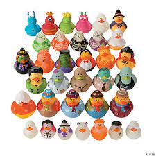 HALLOWEEN RUBBER DUCKs